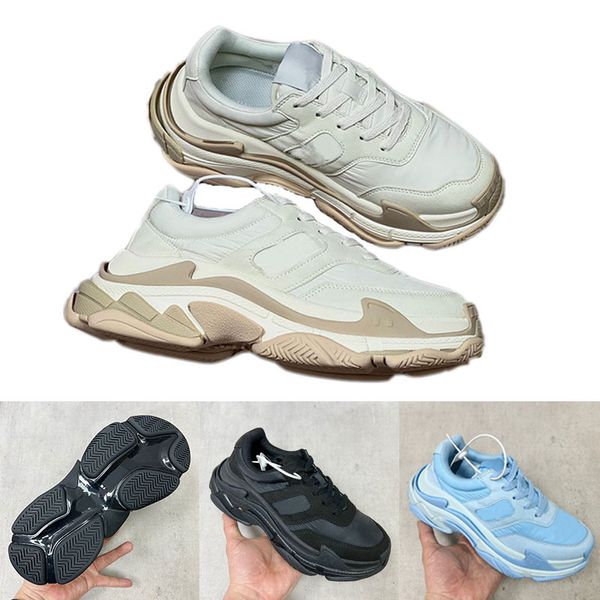 BALENCIG BALENICASS 23SS SEGLIO BASSAGGIO BALCENCAIIGA Nuova designer di alta qualità Donne uomini Scarpe casual Classics Classici Vintage Spring Autumn Platform Top Leve