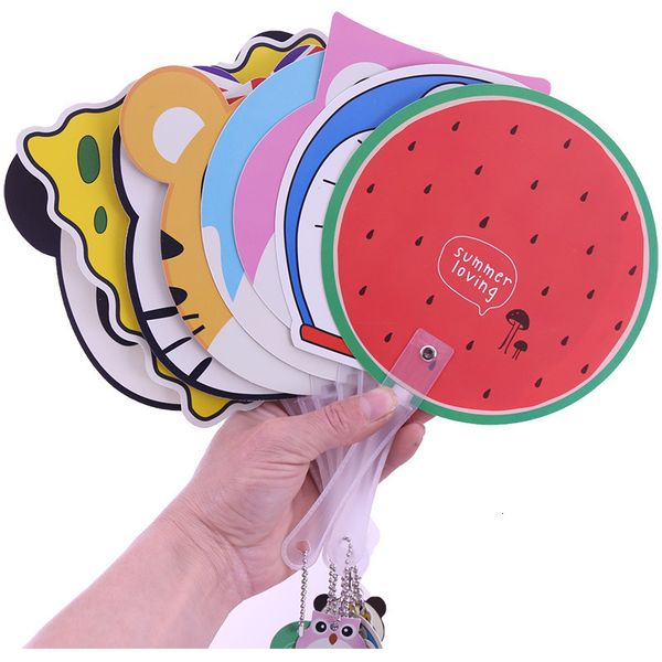 Outros artigos para festas de eventos 24 PCS Summer Kids Cartoon Hand Fan Casamento Aniversário Dia das Crianças Presente Pinata Recheado Prêmios para Meninos e Meninas 230608