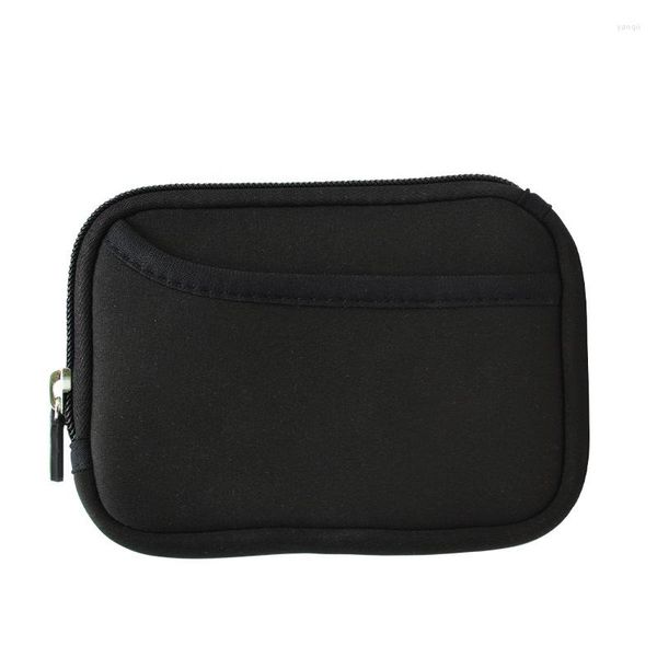 Borsoni Borsa piccola in neoprene per accessori digitali da viaggio Custodia per gadget Custodia per auricolari Cavo dati USB portatile