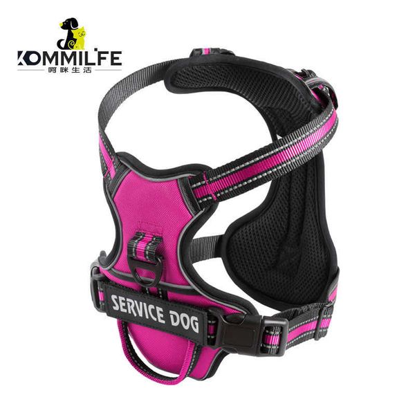 Collari per cani Guinzagli Imbracatura in nylon Gilet Riflettente Personalizzato Traspirante Regolabile Guinzaglio per cani di taglia piccola e media Z0609