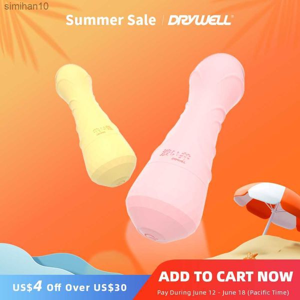 Drywell Bullet Mini Vibrators для женщин секс -игрушки женские мастурбаторы вибрационные стимулирующие клитор взрослые эротические игрушки L230518