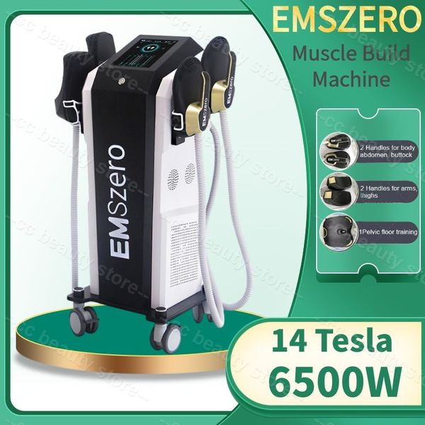 14 Tesla 6500W DLS EMSLIM NEO Macchina per scolpire il corpo EMS Fitness Stimolare il dimagrimento muscolare Elettrodomestici Nova RF Emszero