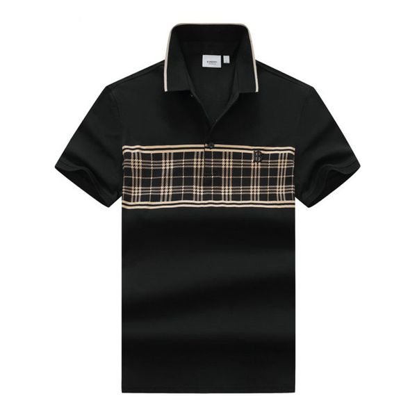 Designer Fashion Top Business Clothing Polo Hugos Logo bestickter Kragen Details Kurzarm Polo-Shirt Herren Multi-Farben Multi-Farben T-Shirt M-XXXL #01