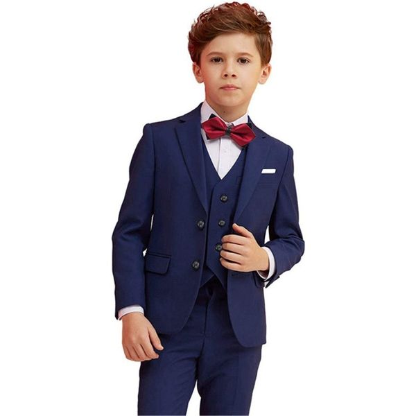 Anzüge 2023 Jungen Anzug für Hochzeiten Kind Formale Abschlussball Schule Kinder Blazer Leistung Klavier Kleidung Set Kinder Klassisches Kostüm 230608