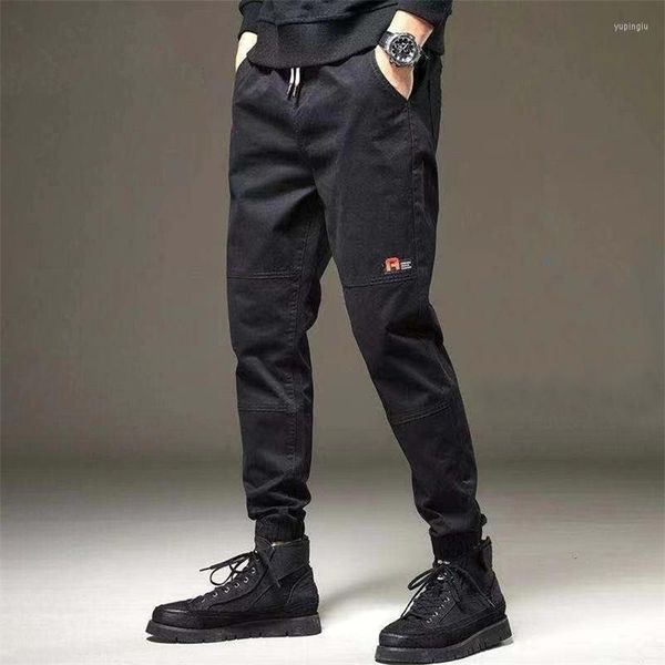 Pantaloni da uomo 2023 Primavera Estate Pantaloni da jogging da uomo Pantaloni da uomo Harajuku Jeans cargo Casual Harem Denim Pantaloni sportivi hip-hop coreani Pantaloni maschili