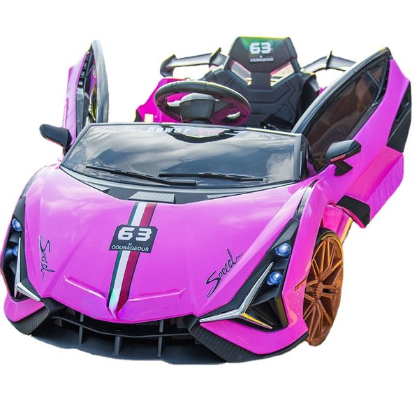 Детские электромобили Roadster Paing Paint Double Car Dual Dual Outdoor Toys Electric автомобили для взрослых в поездке