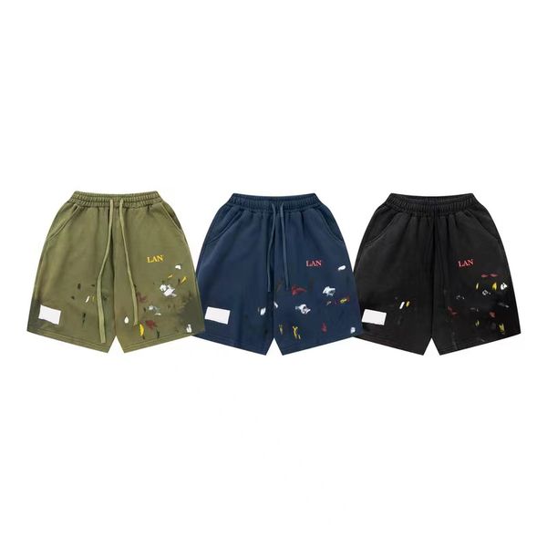 Shorts masculinos Shorts de grife Calções de banho Calças de grife de moda Calças de moletom esportivas Calças de moletom esportivas Verão Academia Fitness Calças curtas moda shorts soltos tamanho americano