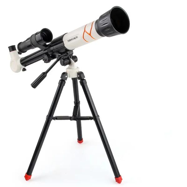 Brinquedos educativos para crianças ao ar livre, telescópio de astronomia, telescópio monocular de visão noturna brilhante HD de alta velocidade