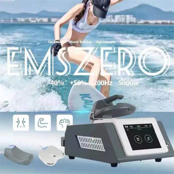 EMSzero EMS Body Muscle Sculpt Stimulator HI-EMT 14 Tesla 6000w Eletromagnético de Alta Intensidade Emagrecedor Ruduce Equipamento de Fitness