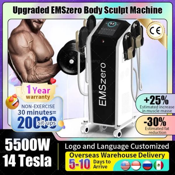 CE Emszero Neo Professioneller Muskelstimulator Ems Body Muscle Sculpting Schmerzlose Fettreduktion Schönheitsausrüstung