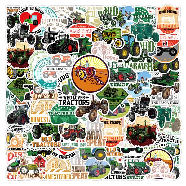 52pcs Farm Tractor Sticker