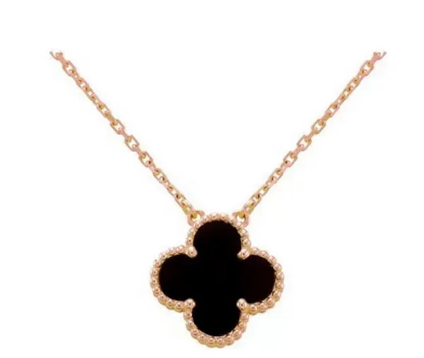 00 SW4 designer Pendant Necklaces for women Elegant 4/Four Leaf Clover locket Necklace Highly Quality Choker chains Designer Jewelry 18K Plated gold girls Gift