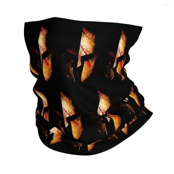 Sciarpe Spartan Molo Labe Guerriero Sparta Bandana Scaldacollo Maschera stampata Sciarpa Fascia multifunzionale Running Uomo Donna Adulto Inverno