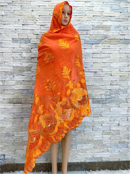 Abbigliamento etnico Sciarpa islamica di mussola africana di alta qualità Dubai Ramadan Cotone Hijab Pashmina Turbante estremamente morbido Avvolge le donne DH170