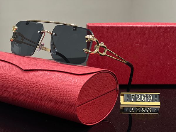 Designer-Sonnenbrillen für Damen und Herren, 2023, modisch, Outdoor, Reisen, Cartio, klassischer Stil, Brillen, Retro, Unisex, Brille, Sport, Fahren, mehrere Stile mit Box