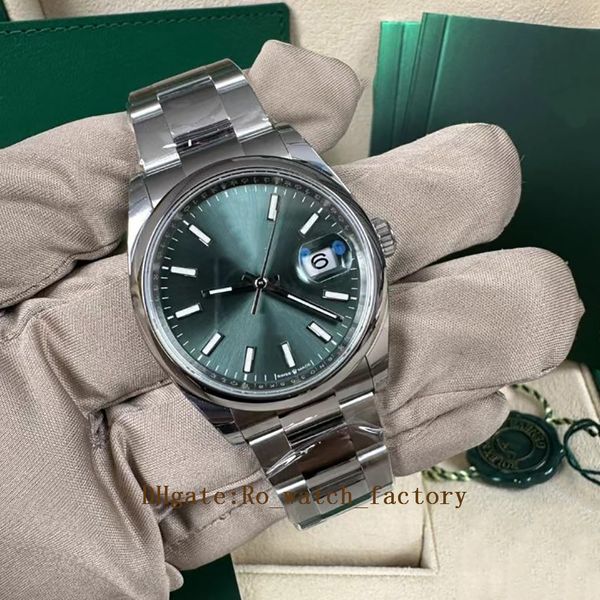 Top V3 Automatische 3235 Mechanische Uhr Für Männer Große Lupe 36mm Edelstahl Sapphire Lady 126200 Uhren Männliche MS Armbanduhren