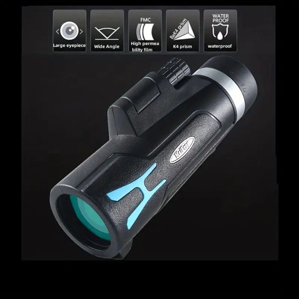 4,72 x 19,69 polegadas Monocular Alta Ampliação HD Visão Noturna Telescópio Monocular Sniper Externo para Crianças e Iniciantes