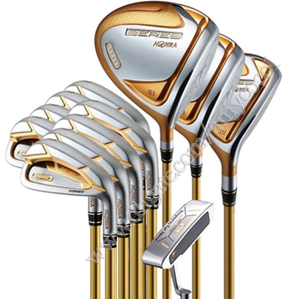 Yeni Golf Kulüpleri Honma S-07 Golf Tam Set Highquality 4star Golf Ahşap Ürünler Putter R veya S Grafit Mil ve Headcover