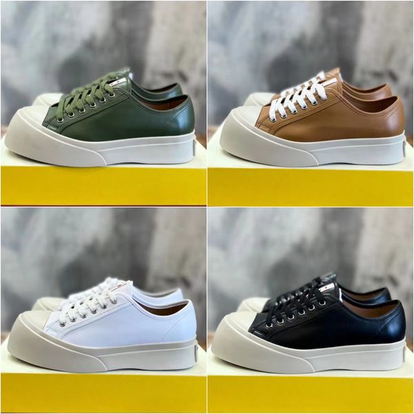 Nuove sneakers stringate Pablo in pelle Nappa Designer Uomo Donna Moda Zoccoli con suola spessa Sneakers di alta qualità di lusso Taglia 35-45