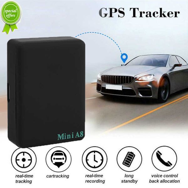 Neues neues A8 GPS-Locator-Anti-Diebstahl- und Anti-Verlust-Locator-Auto-Kit-Tracking-Gerät mit SOS-Taste für Autos, Kinder, Haustiere. Anti-Lost-Locator