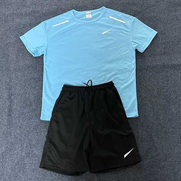 Herren-Trainingsanzüge, Tech-Set, Designer-Trainingsanzug, Hemden, Shorts, zweiteiliger Damen-Fitnessanzug mit Aufdruck, schnell trocknend und atmungsaktiv, Sportbekleidung, Herren-Designer-T-Shirt 9hshj