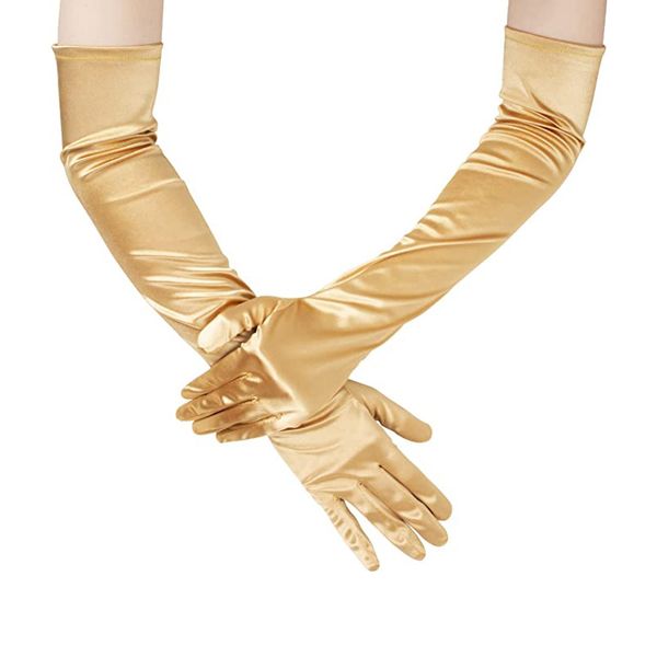 55 -см атласные перчатки расширенные атласные свадебные перчатки аксессуары для свадебных перчаток