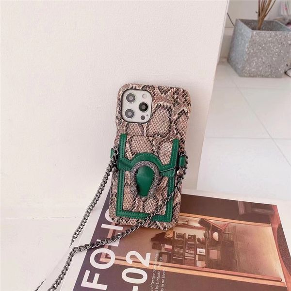 Custodia per telefono di design di lusso per iPhone 14plus 14pro 14promax 13promax 13 13pro 12 12pro pu Borsa a tracolla in pelle Custodie a conchiglia Tracolla Cover26732