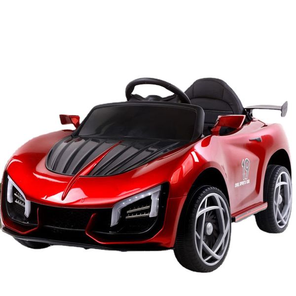 Fantastica auto elettrica per bambini Auto sportiva a quattro ruote Giro in auto Auto a dondolo per bambini Veicolo giocattolo per bambini Auto elettriche Veicoli per adulti