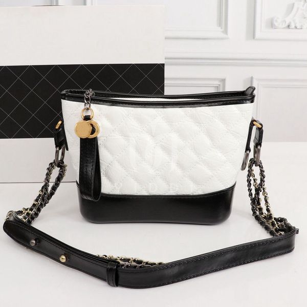Bolsa feminina designer de moda bolsa de ombro bolsa de mão de luxo padrão xadrez bolsa crossbody bolsa de couro de grande capacidade