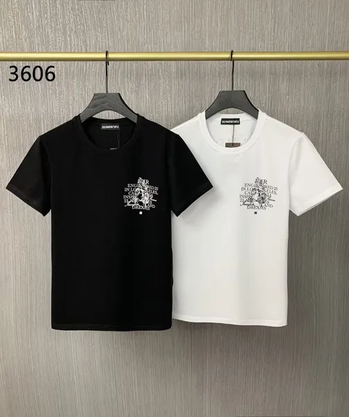 DSQ Phantom Turtle Mens Дизайнерская футболка итальянская модная футболка для логотипа Milan Летняя черная белая футболка хип-хоп уличная одежда 100% хлопковые топы плюс размер 13584