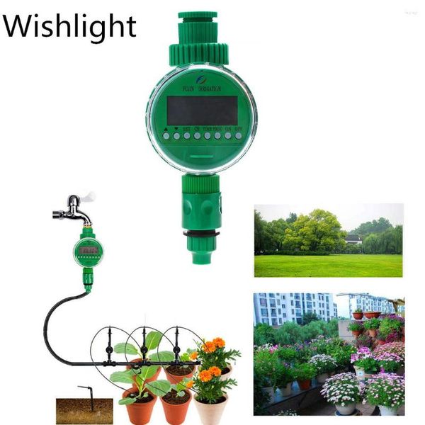 Attrezzature per l'irrigazione Timer per acqua da giardino Sistema di controllo elettronico automatico Irrigazione domestica Irrigatore digitale