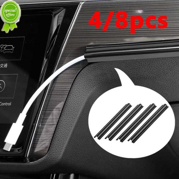 Nuovo 4 pz/set Car Interior Cable Line Sleeve Protector Hidden Vehicle Wire Guaina Cover Clips Data Cable Organizer Morsetto Accessori