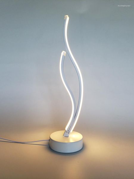 Настольные лампы Creative Eu Us Plugs 9W прикроватная лампа ночное чтение светодиодное освещение дома в гостиной
