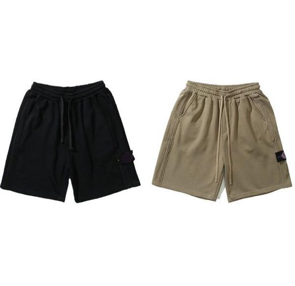 Marken-Shorts für Herren, kurze Herren-Designer-Shorts mit Kompass-Stickerei für Herren, Basketball-Shorts, Cotten Stone-Jogginghose, lose knielange Buchstaben-Shorts, lässige Streetwear-Damen