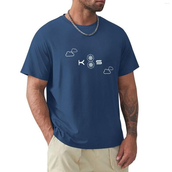 T-shirt Kubernetes Polo da uomo T-shirt per ragazzi Abbigliamento vintage T-shirt grafiche da uomo Confezione