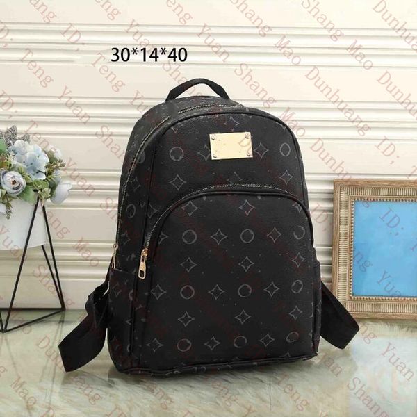 Designer Zaini per la scuola Borsa classica per la moda Donna Uomo Zaino in pelle Borsone da viaggio di grande capacità Borse unisex Tote schoolbag