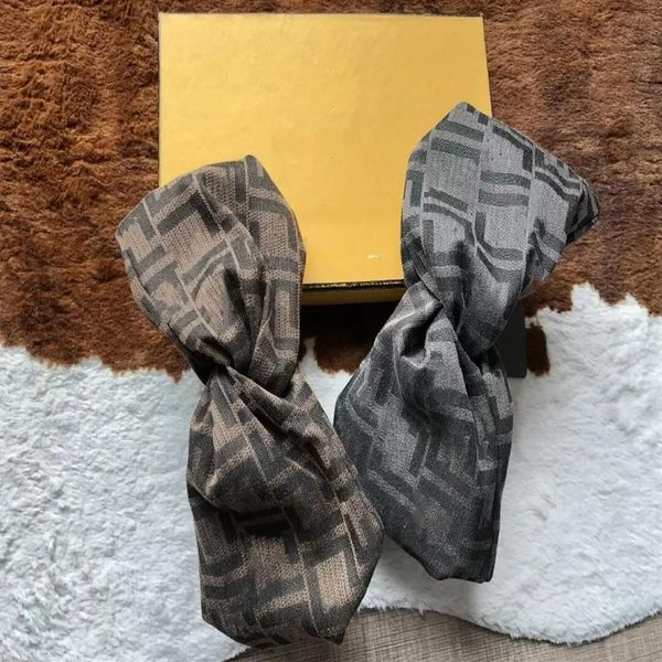 Эластичный поперечный головной убор роскошный дизайнер повязкой повязки karambit шелк