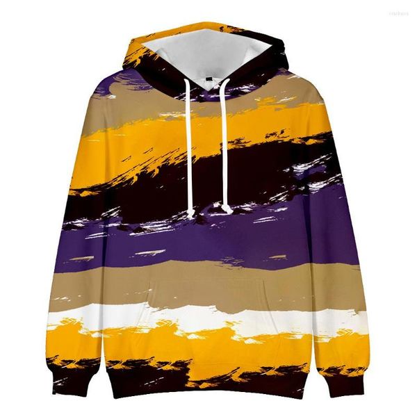 Frauen Hoodies 3D Ölgemälde Graffiti Tie-dye Layered Hoodie Sweatshirt Langarm Pullover Streetwear 2023 Frauen Männer Kinder