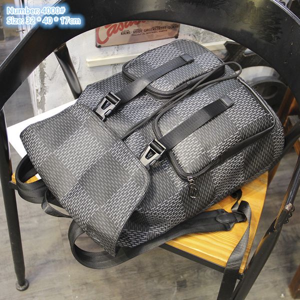 Fabrikgroßhandel Männer Umhängetaschen dieses Jahr beliebte bedruckte Handtasche Outdoor-Sport- und Freizeitreiserucksäcke Doppeltasche Mode Computertasche 4000#