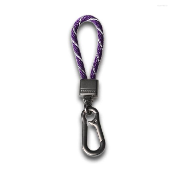 Chaveiros Mamãe Feitos à Mão Verão Masculino Feminino Tecido Pulseira Pulseira Boho Roxo Pulseiras Jóias