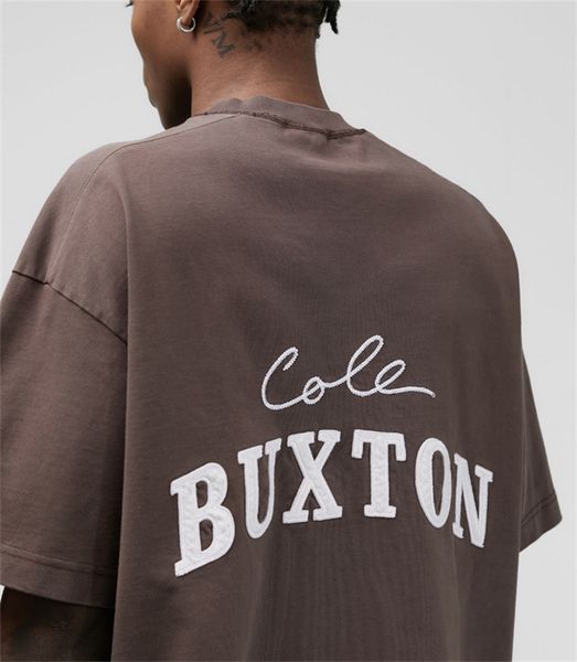 Camisetas Masculinas Cole Buxton Adesivo Bordado Manga Curta T-Shirt Masculino Feminino Camiseta Oversized CB Tees Top Tee gym 230609