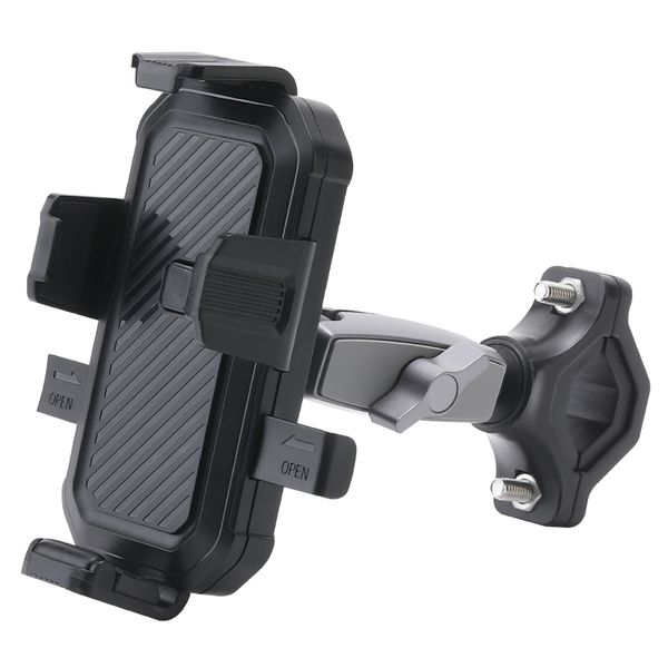 Suporte de celular universal para bicicleta esportiva com rotação de 360 graus para montagem em guidão compatível com iPhone Samsung Todos os celulares