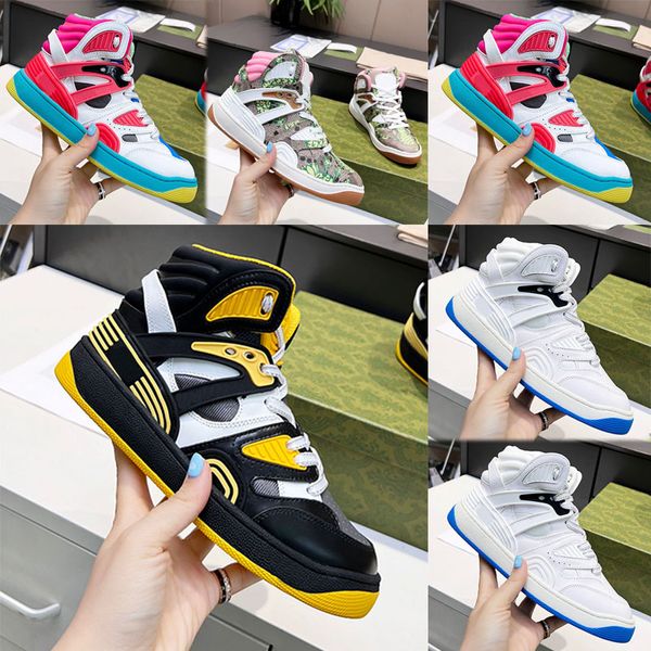 С коробкой Mens Designer Toping Good Game Basket Sports Swee Fashion Populate Sneaker Classics High Top Antilate Mesh Women Casual Shoes