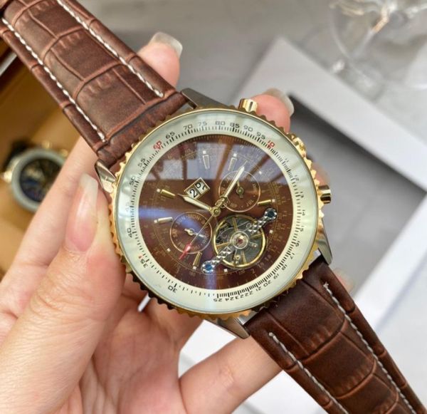 U1 Top AAA Brietling Luxury Mens Watch Ocean Ceramic Bezel Japan Superocean Sapphire Avenger Chronograph Автоматическое механическое движение самозапрошенные наручные часы