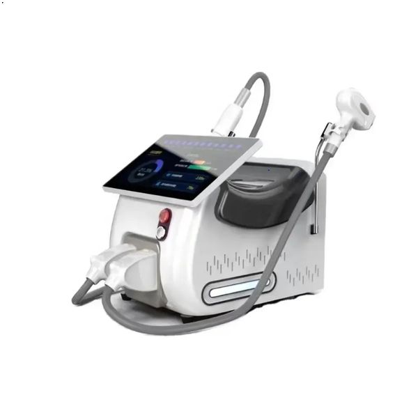 Macchina laser a diodi portatile 2 in 1 rimozione del tatuaggio di depilazione per capelli Q Switch ND YAG Laser Home Usa la macchina di bellezza