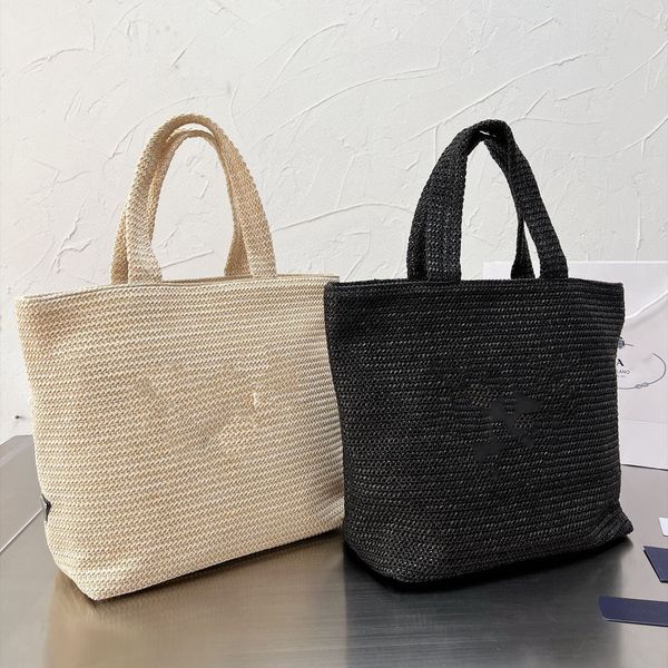 Продуктовые корзины сумки женские полевые сумки кожаная сумка для высококачественных лидеров дизайнер сумочек продает леди кросс -корзин для монеты монеты сумки соломинка черная
