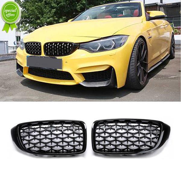 Nova cabeça dianteira do carro grades modificação Gypsophila forma para BMW Série 4 F32 F33 F36 F82 F83 M3 M4 2014 - 2017 2018 2019 2020