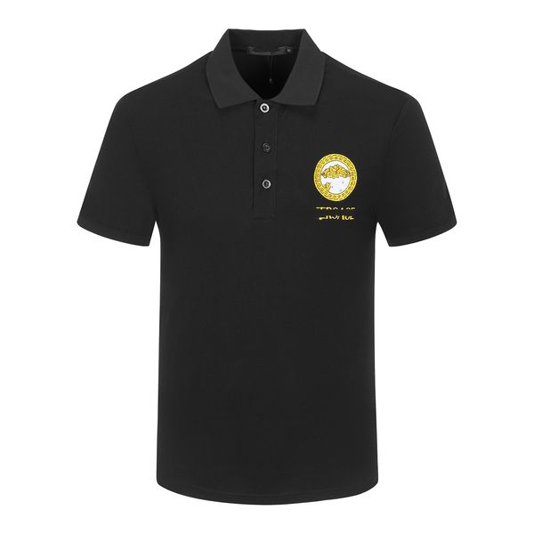 Erkek polo gömlek tasarımcısı adam moda at tişörtleri sıradan erkek golf yaz polos gömlek nakış high cadde trend üst tee asya boyutu m-3xl-s