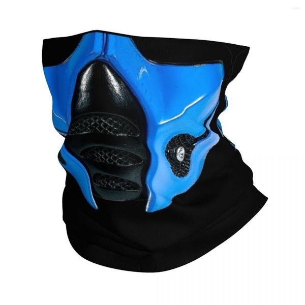 Шарфы Mortal Kombat Sub Zero Warrior Bandana Sece Cover Printed Scharf Scarf Многофункциональный балаклаво