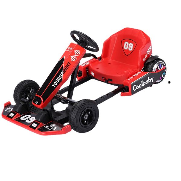 Детский электромобиль kart езда на мальчиках и девочках, заряжающих баланс автомобиль на открытом воздухе для игрушек для 3-8 лет для детей для взрослых для детей